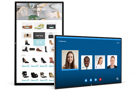 Elo 5553L 55” 4K Interactive Digital Signage Monitör