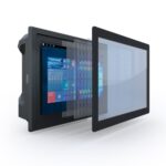 E-Life EPC-410 Panel PC, 10.1 inç dokunmatik ekranlı, dayanıklı alüminyum kasalı, kompakt endüstriyel bilgisayar